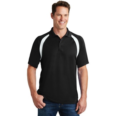 Sport-Tek Dry Zone Colorblock Raglan Polo