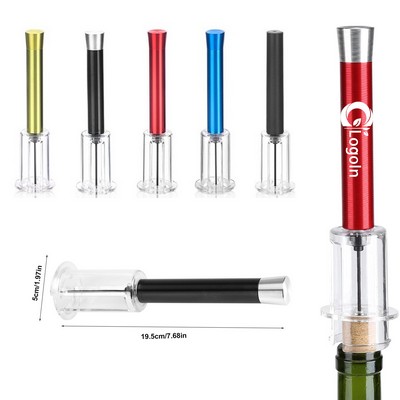 Air Pressure Wine Corkscrew Bottle Opener