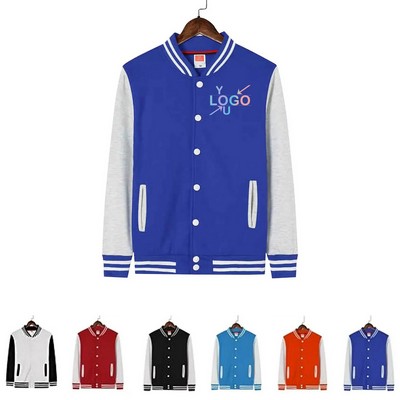 Custom Printed Varsity Baseball Coat
