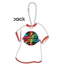 Las Vegas Poker Chip T-Shirt Zipper Pull