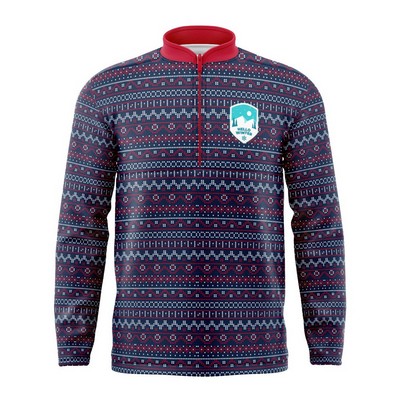 Unisex & Kids' Sublimation 220G Ultra Light Quarter Zip