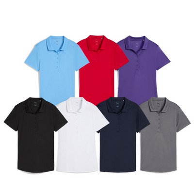 PUMA® Golf Women's Pure 2.0 Short Sleeved Polo