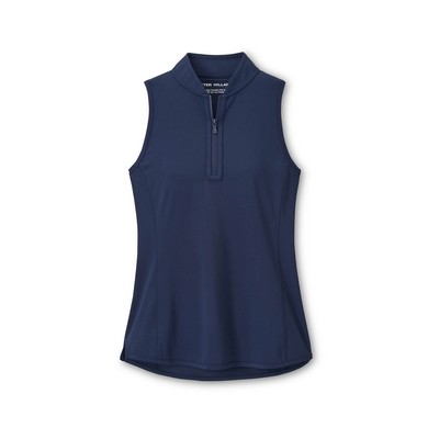 Peter Millar Women's Shirley Sleeveless Zip Polo F25