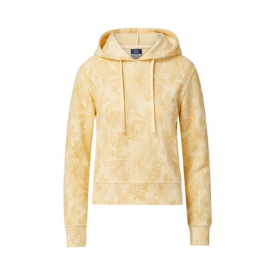 Maddie Women's Floral Print Waffle Knit Hoodie