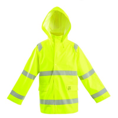 Occunomix LUX-TJR/FR2 FLAME RESISTANT RAIN JACKET *