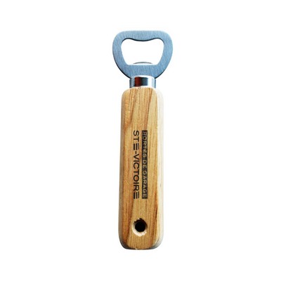 Wooden Handle Bottle Opener