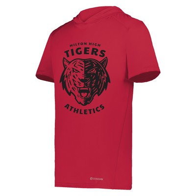 Holloway Short Sleeve Hoodie Powered by Coolcore®