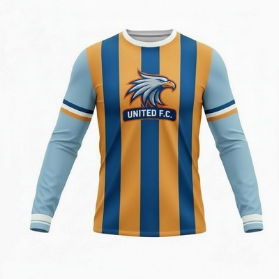 Poly Spandex Sublimated Long Sleeve T Shirt