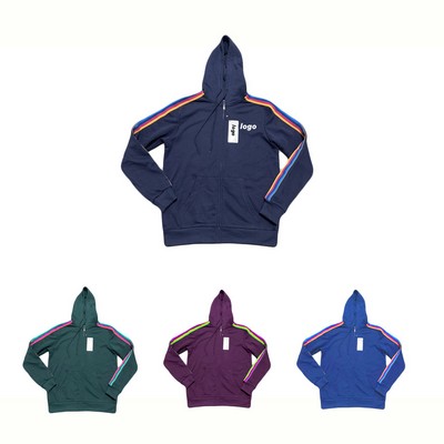 Taped Fleece Sweatshirt/Hoodies