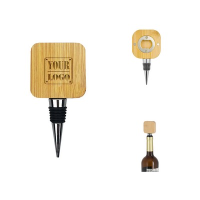 Wine Stoppers With Bottle Opener