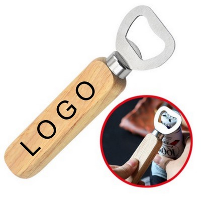 Wooden Bottle Opener