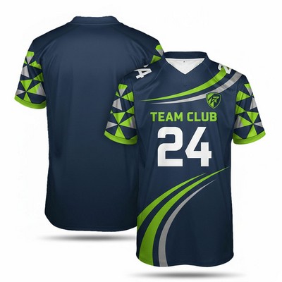 Men's Full Color Performance Personalized Rugby Jersey