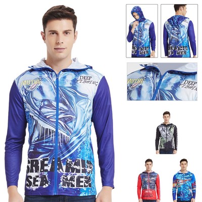 Long Sleeve Sun Protection Breathable Hoodies