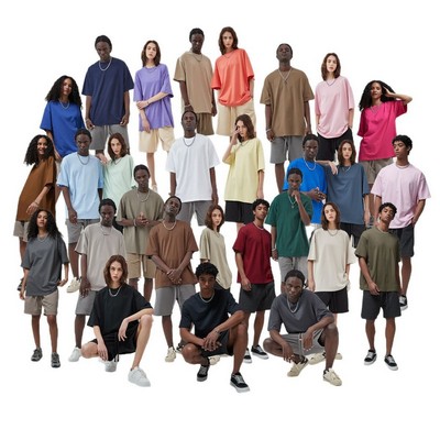 Premium 230g Heavyweight Cotton Oversized T-Shirt - Antibacterial