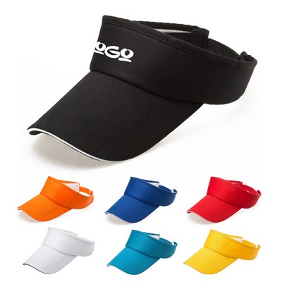 Breathable Cotton Sun Sports Visor
