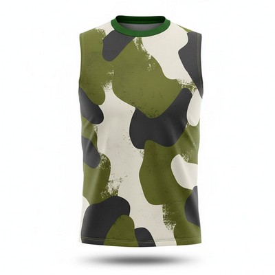 Unisex & Kids UPF Mesh Premium Sleeveless T Shirt