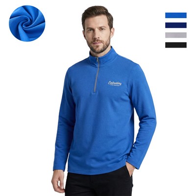 Men's Super Soft Lightweight Quarter Zip Pullover