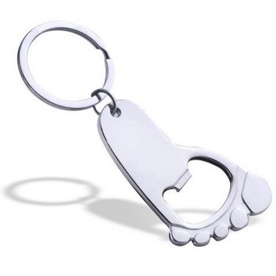 Foot Bottle Opener Keychain