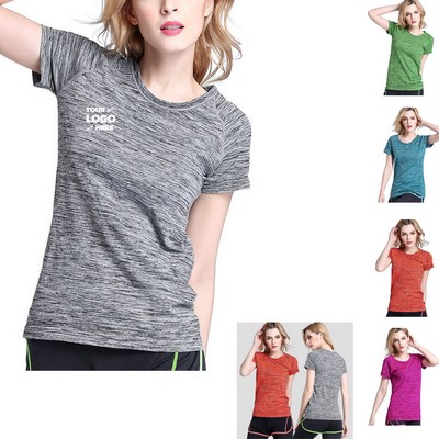 Women's Stretch Short-Sleeve Crewneck T-Shirt