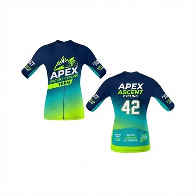 Custom Dye Sublimated Cycling Jersey