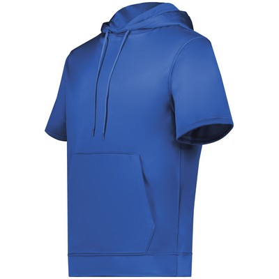 Wicking Fleece Short Sleeve Hoodie