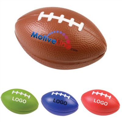 3.4"X2.2" Football Stress Balls w/ Custom Logo