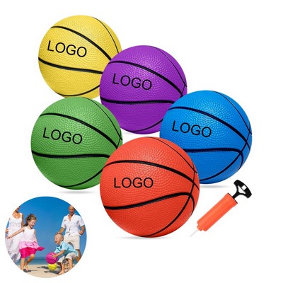 7" Mini Basketballs Balls Bulk