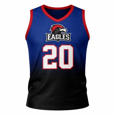 Sublimated Basketball Jersey Short Hole Mesh Unisex 150 GSM