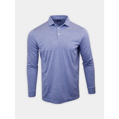 Donald Ross Brooks Long Sleeve Sport Fit Polo