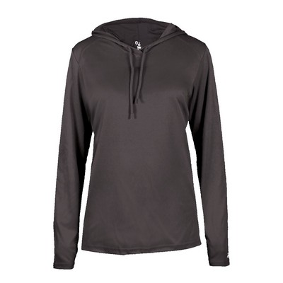 B-Core L/S Women's Hood Tee