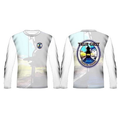 Small Batch Full Sublimated Custom Long Sleeve Tee