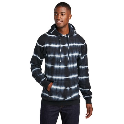 Port & Co™ Allover Stripe Tie-Dye Fleece