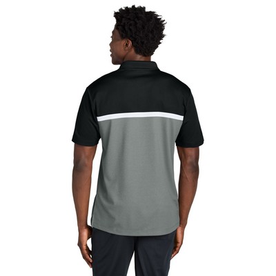 Sport-Tek UV Micropique Colorblock Polo