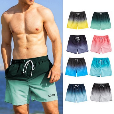 Performance Swim Trunks – Quick-Dry Polyester