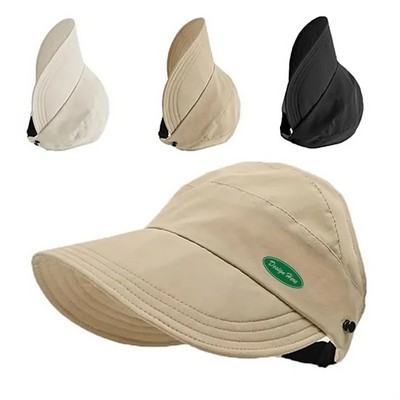 Adjustable Ponytail Sun Cap