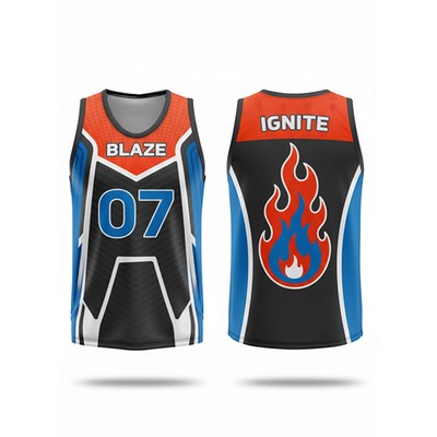 Sublimation Basketball Jersey - 160G Birdseye