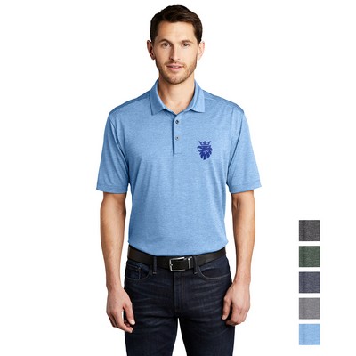 Port Authority® Shadow Stripe Embroidered Polo