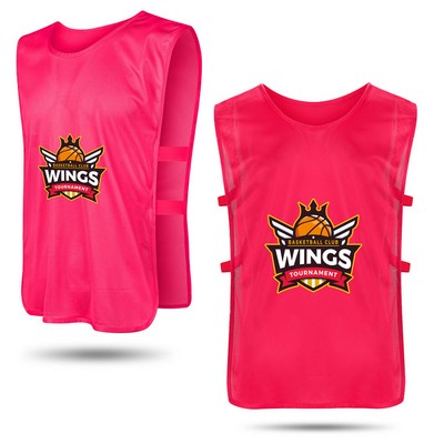 Unisex Training Pinnies w/ Elastic Side