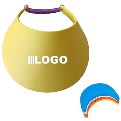 Kids Foam Visors with Coil Bands
