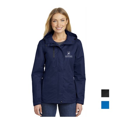 Port Authority® Women's All-Conditions Embroidered Jacket