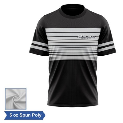Sublimation Spun Polyester (Cotton Touch) Short Sleeve