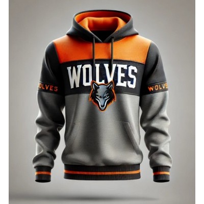 Custom Sublimated Traditional Long Sleeve Hoodie