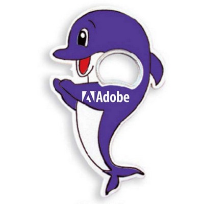 Dolphin Bottle Opener w/Magnet