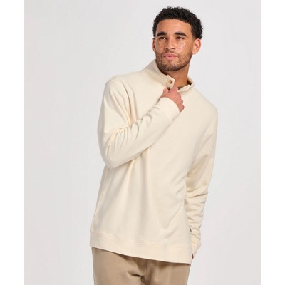 Boxercraft Men's French Terry Button Pullover