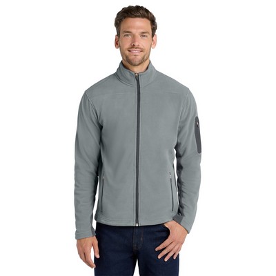 Port Authority® Summit Fleece Full Zip Men's Jacket