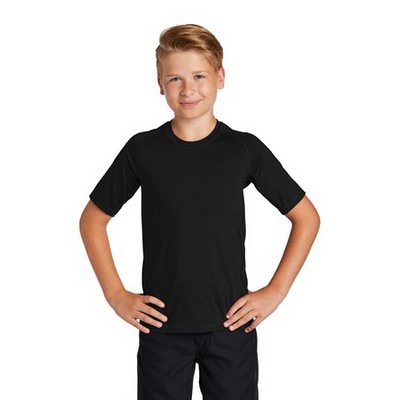 Sport-Tek ® Youth Rashguard Tee.