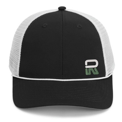 Imperial 7055 6-Panel The Night Owl Performance Rope Cap w/ Leatherette Patches or Embroidery