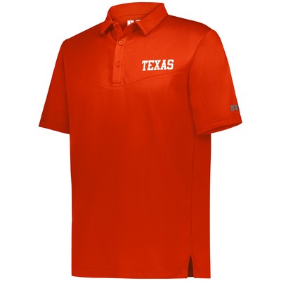 Russell Sideline Grid Polo