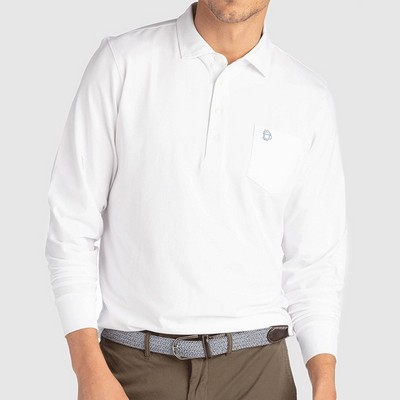 B. Draddy Men's Jack Long Sleeve Polo