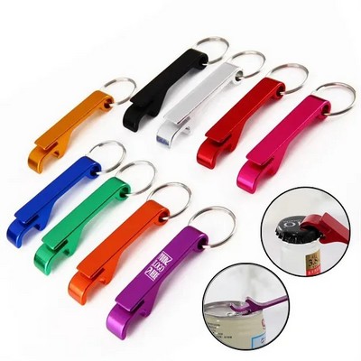 Nitro Metal Keychain with Bottle Opener